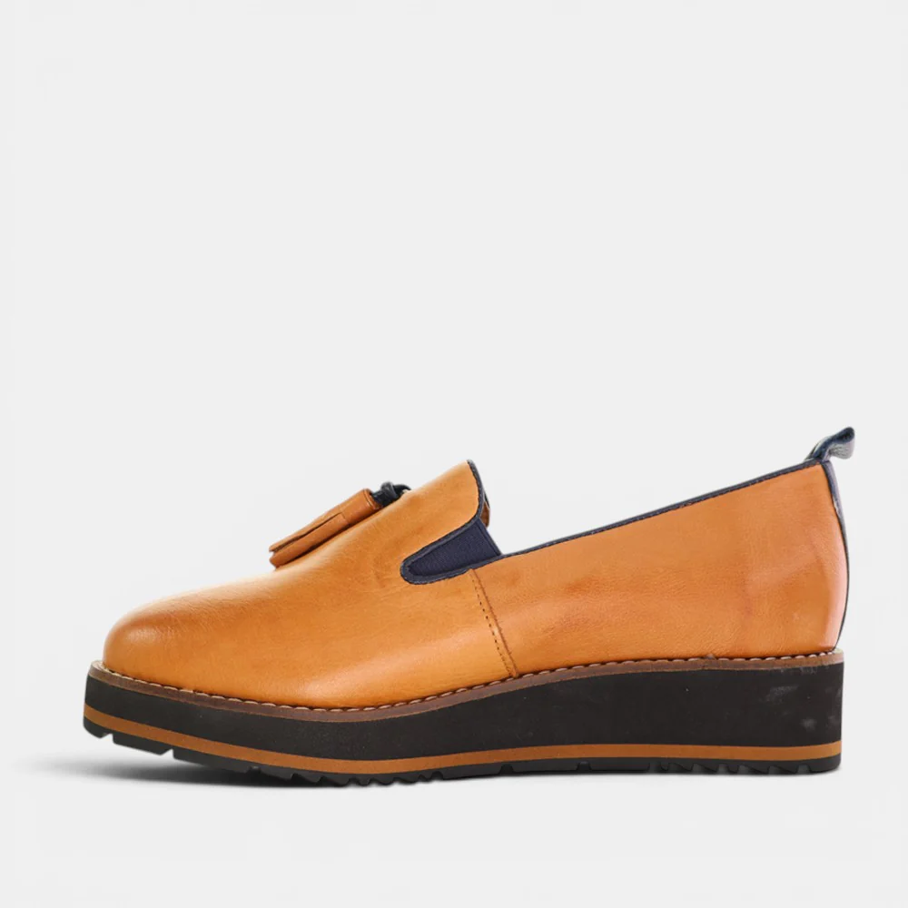 LE SANSA SWAN TAN/NAVY - Image 3