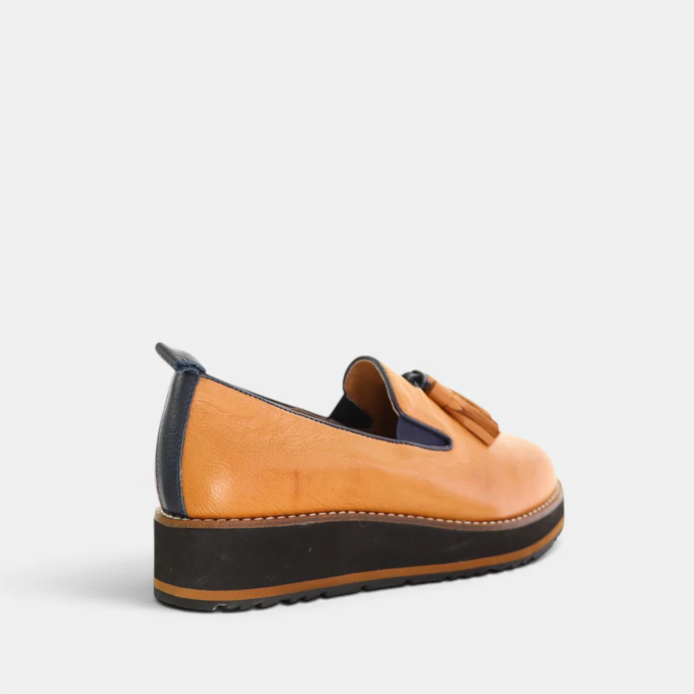 LE SANSA SWAN TAN/NAVY - Image 4