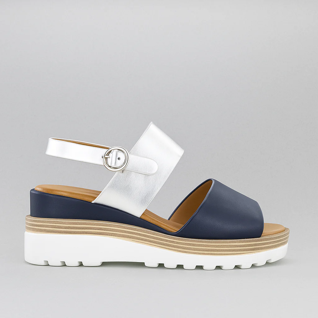 LE SANSA TESS NAVY SILVER - Image 2