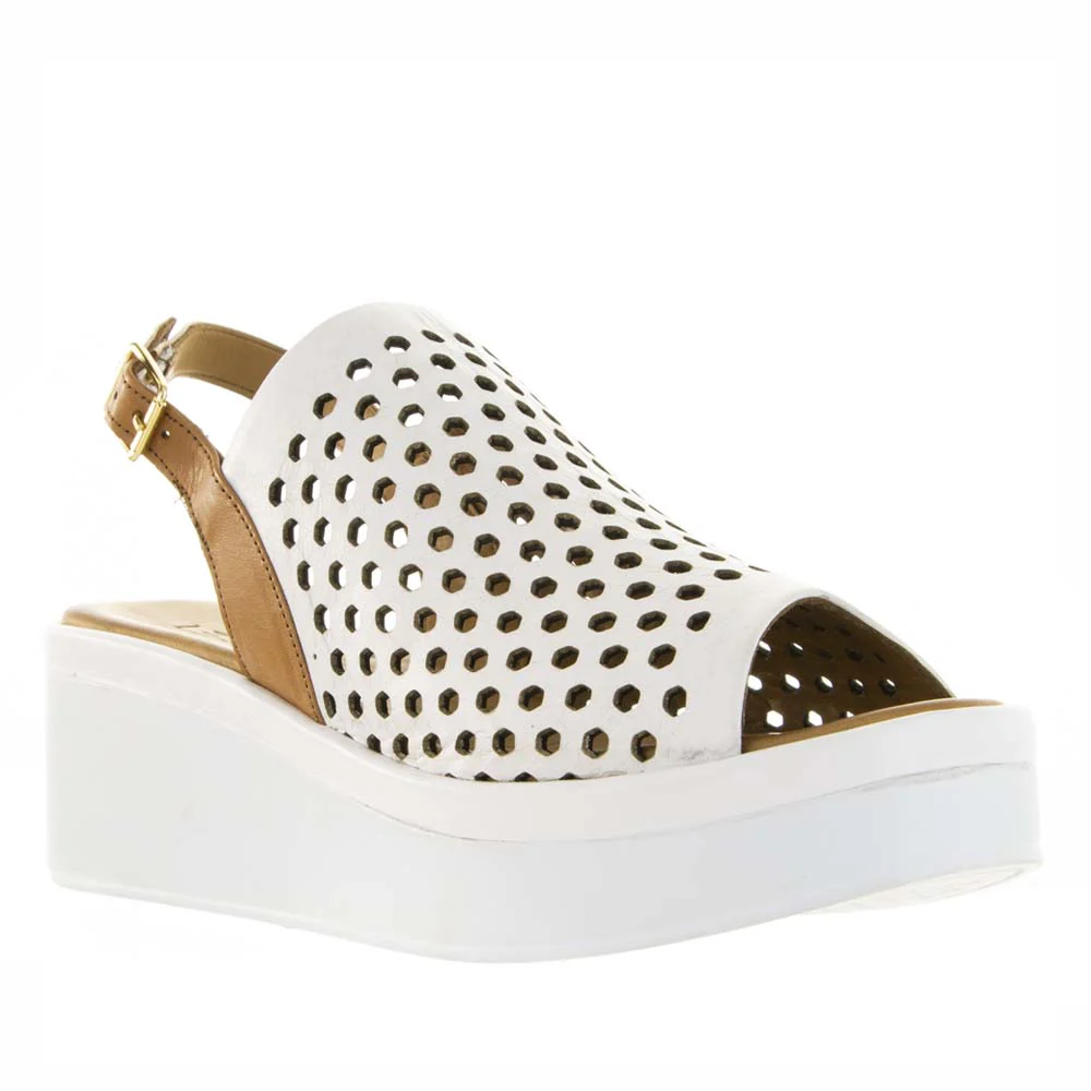 LE SANSA TRUDY WHITE TAN - Image 3