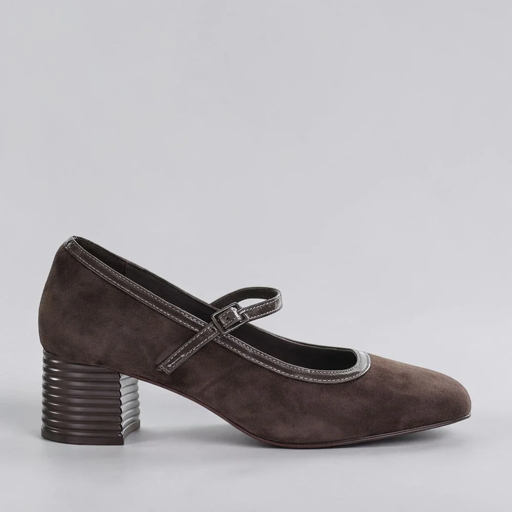 LE SANSA ZAFIRA CHOCOLATE SUEDE