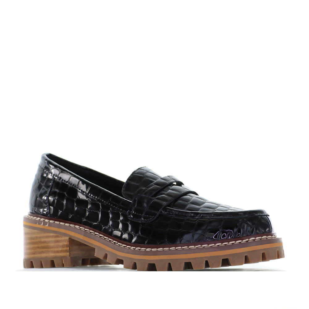 LE SANSA ZOEY BLACK CROC - Image 3