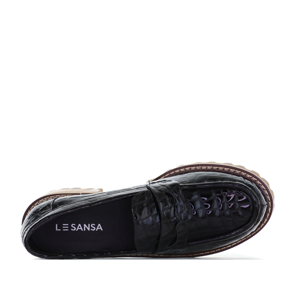 LE SANSA ZOEY BLACK CROC - Image 5