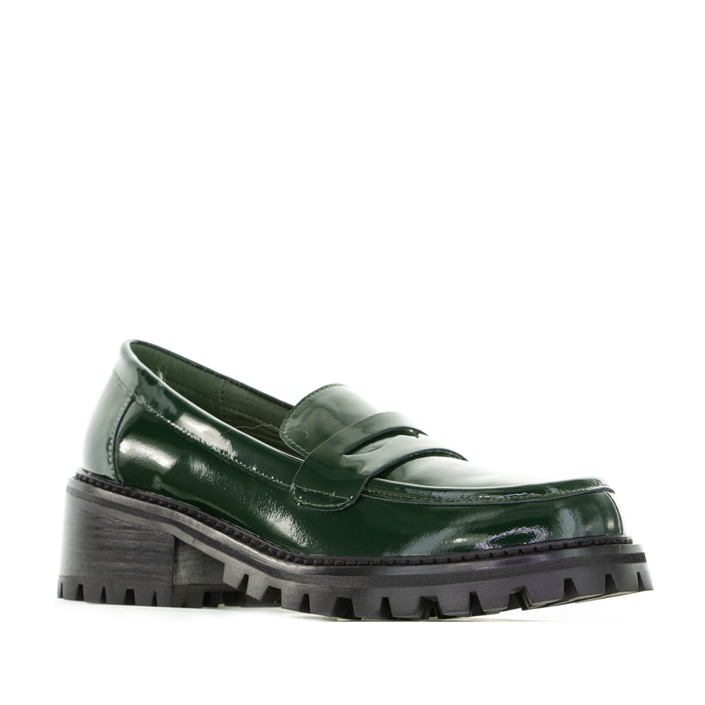 LE SANSA ZOEY BOTTLE GREEN/PATENT - Image 3