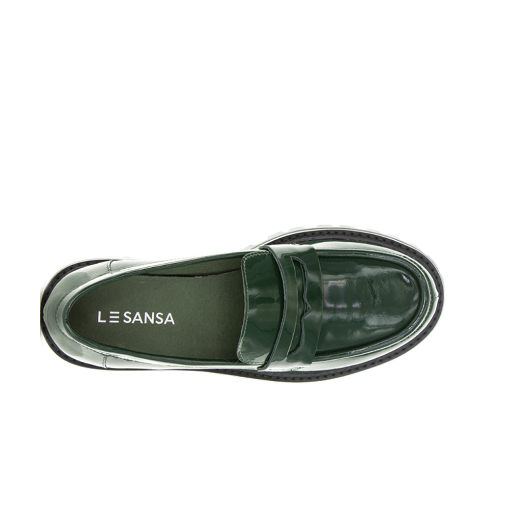 LE SANSA ZOEY BOTTLE GREEN/PATENT - Image 6