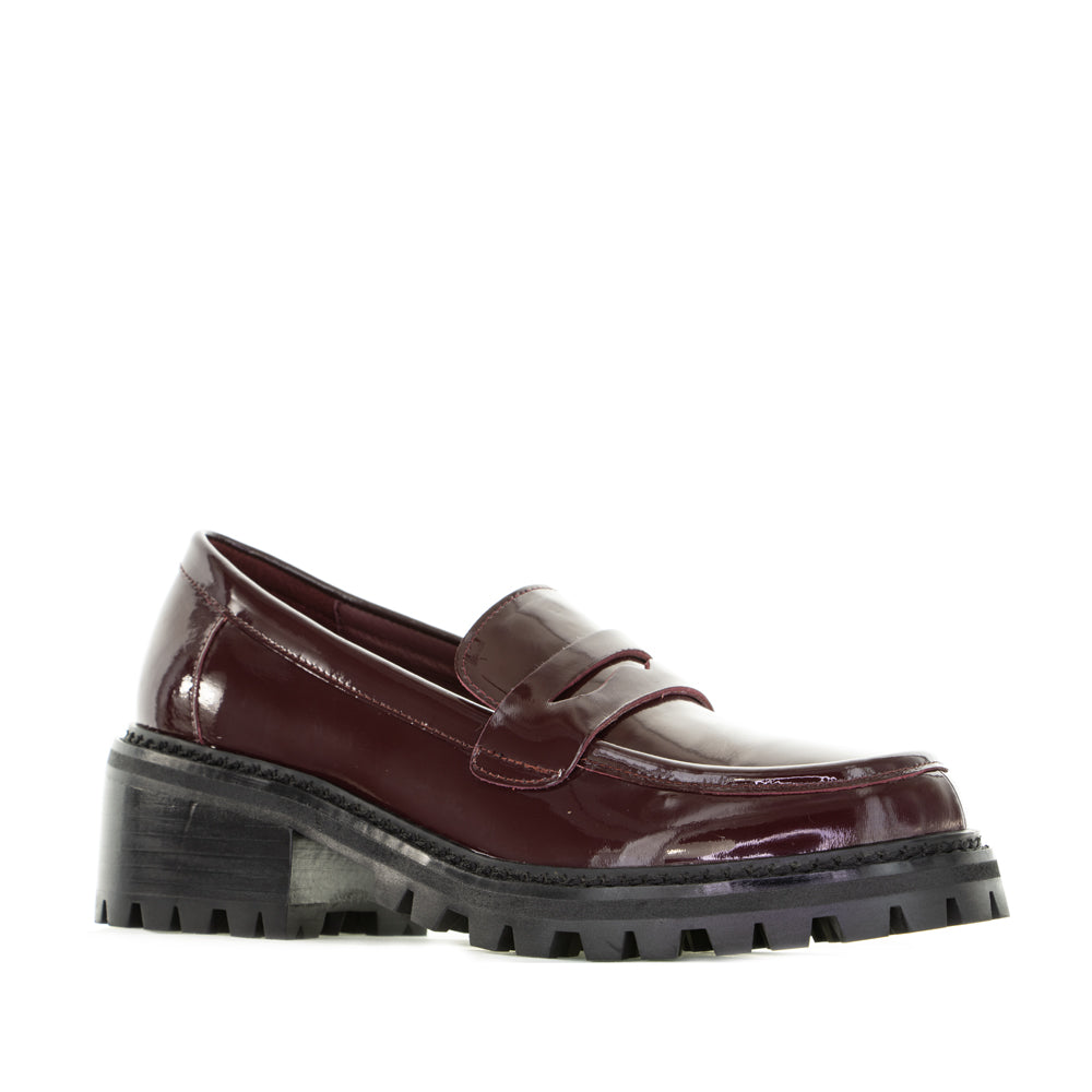 LE SANSA ZOEY MERLOT PATENT - Image 2