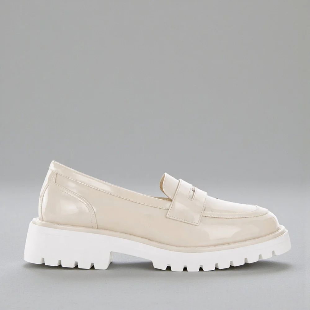 LE SANSA BOW NUDE PATENT