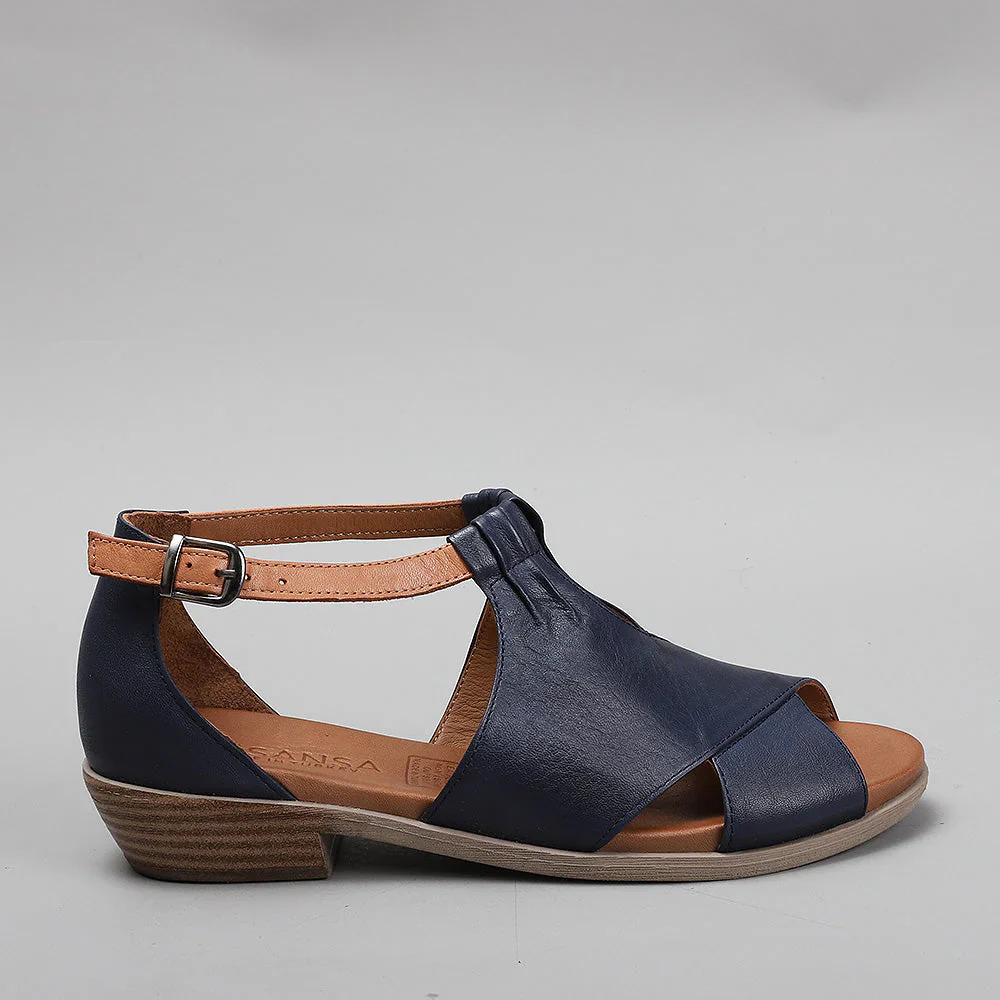 LE SANSA DIGBY NAVY TAN