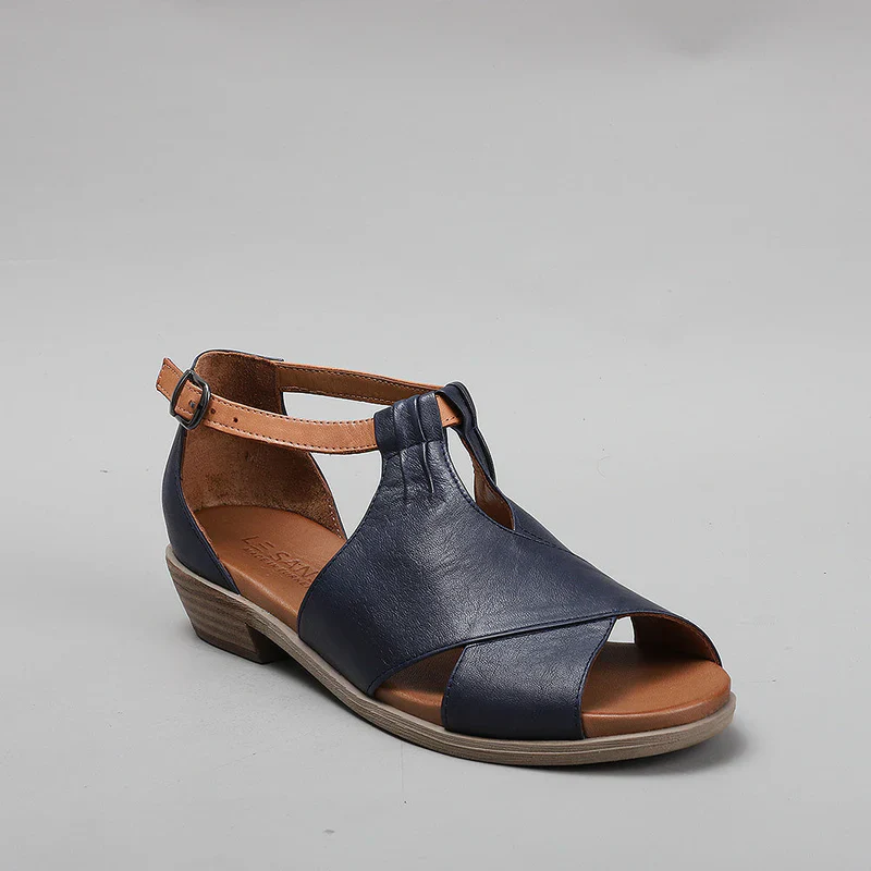 LE SANSA DIGBY NAVY TAN - Image 4