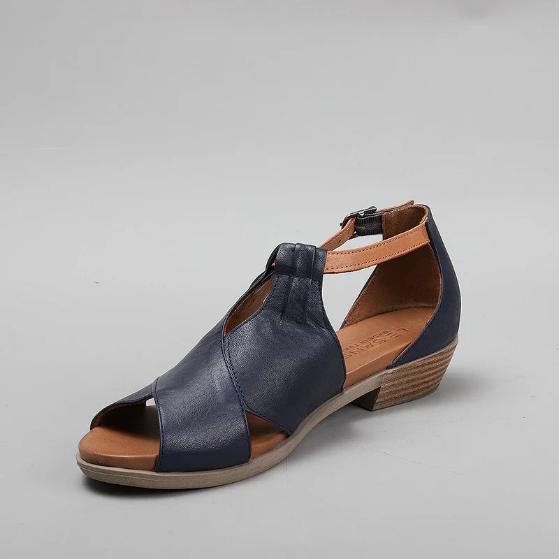 LE SANSA DIGBY NAVY TAN - Image 5