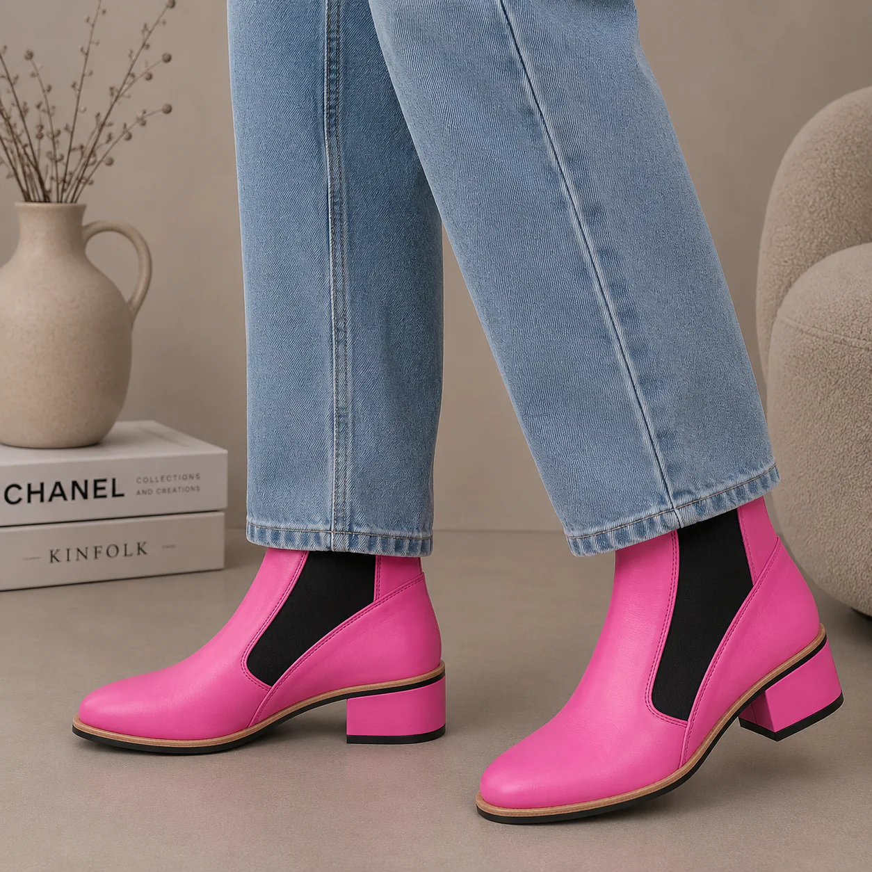 LE SANSA REFRESH HOT PINK / BLACK GUSSET - Image 2