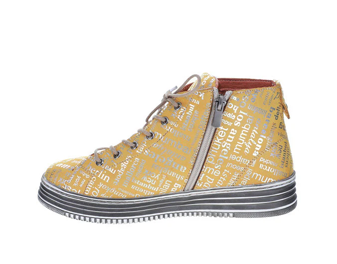 LE SANSA VIVID MUSTARD PRINT - Image 3