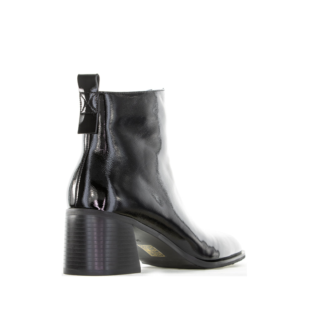 MILA RAINE EARTH BLACK PATENT - Image 3