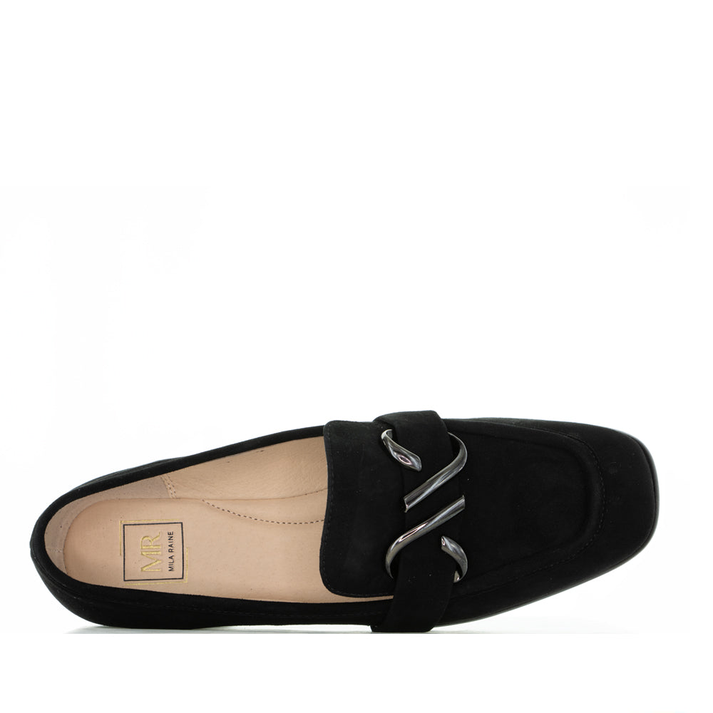 MILA RAINE MAJOR BLACK SUEDE - Image 5