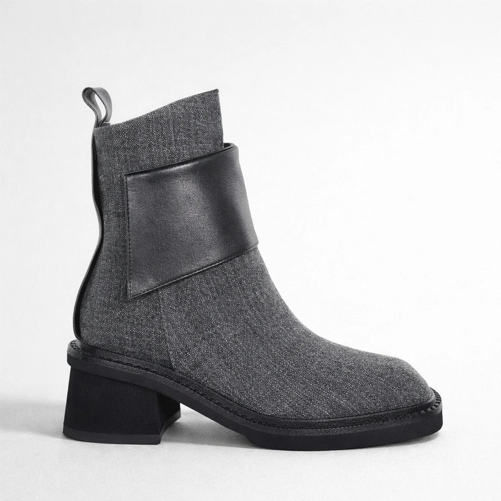 MINX SASHER BLACK DENIM