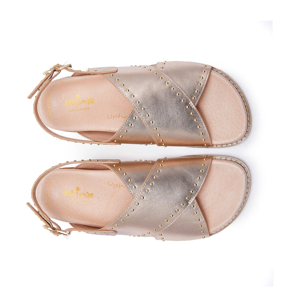 MINX THRIVE ROSEGOLD GOLD STUDS - Image 4