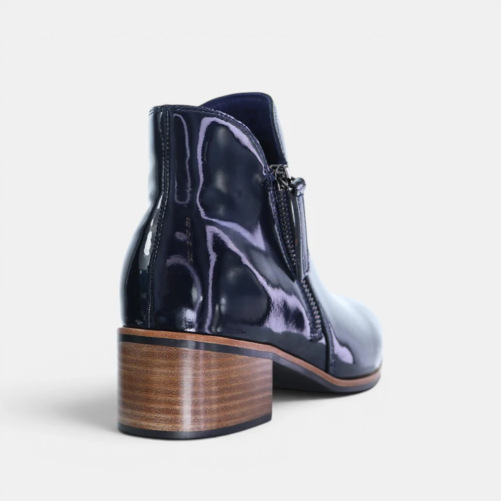 NAKED ARCHES OXLEY 2.0 NAVY PATENT - Image 3