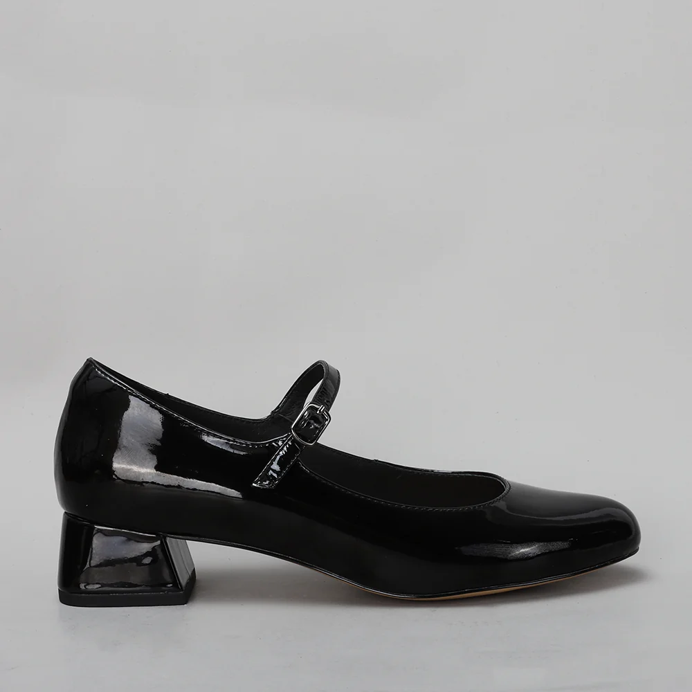 NAKED ARCHES SAUCE BLACK PATENT