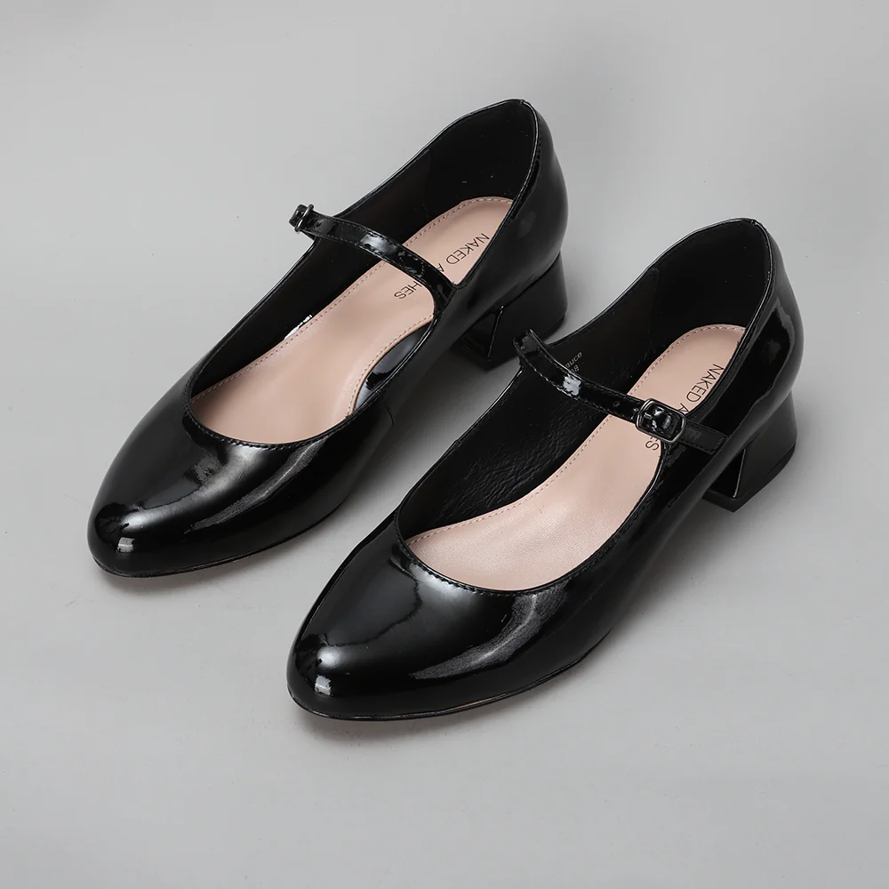 NAKED ARCHES SAUCE BLACK PATENT - Image 3