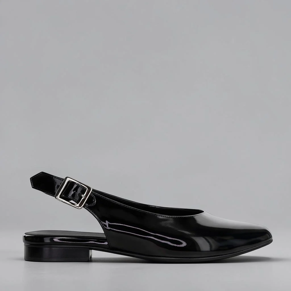 NAKED ARCHES ZODIAC BLACK PATENT