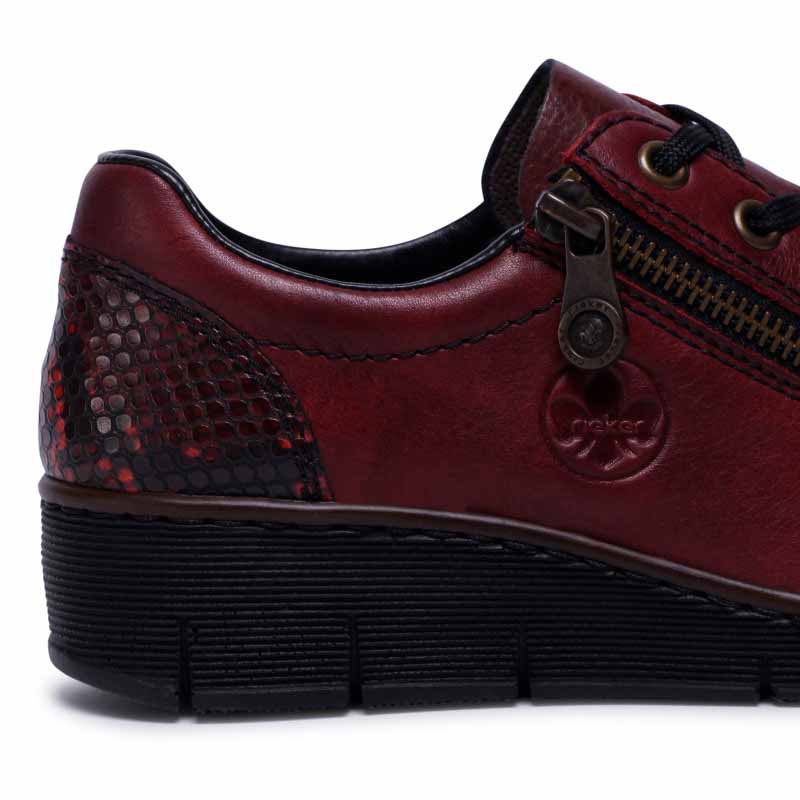 RIEKER 53702/35 DARK RED - Image 6