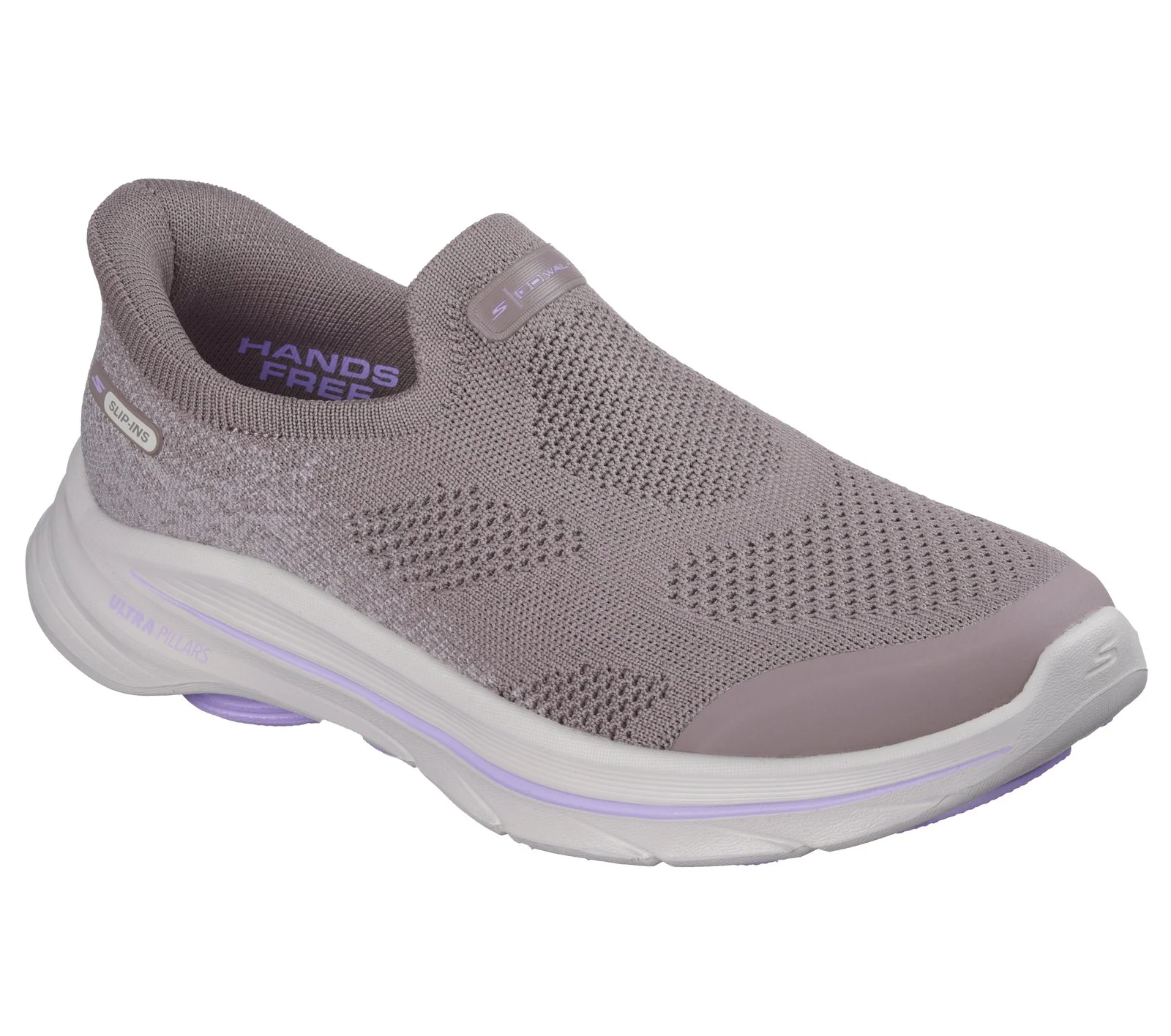 SKECHERS GO WALK 8 TAUPE LAVENDER - Image 3