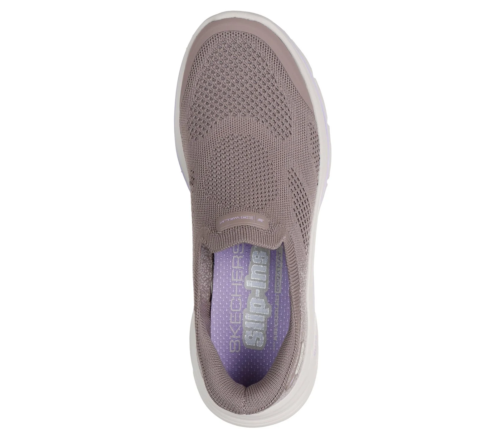 SKECHERS GO WALK 8 TAUPE LAVENDER - Image 5