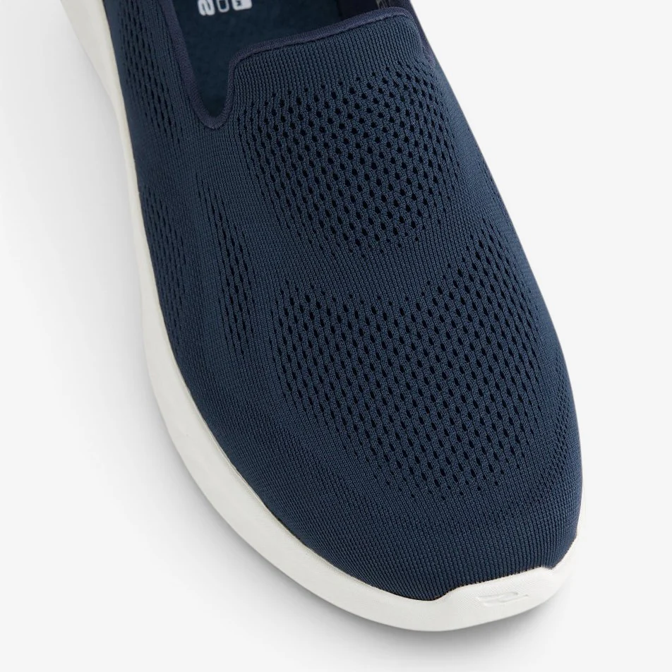 SKECHERS GO WALK NOW NAVY WHITE - Image 3