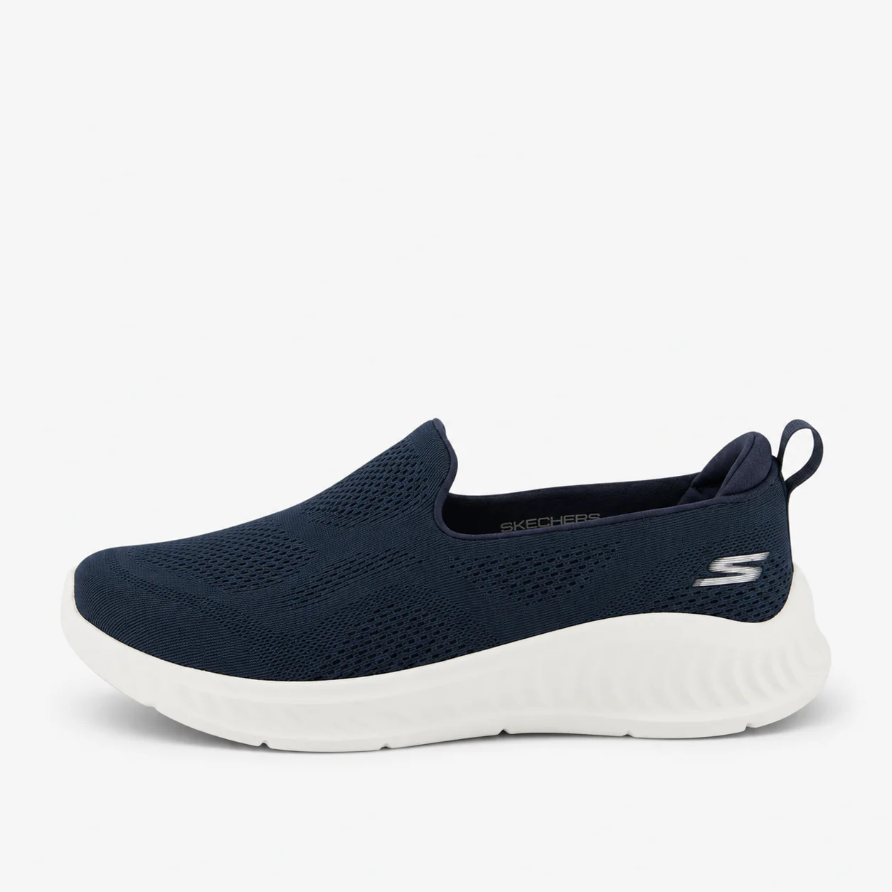 SKECHERS GO WALK NOW NAVY WHITE - Image 4