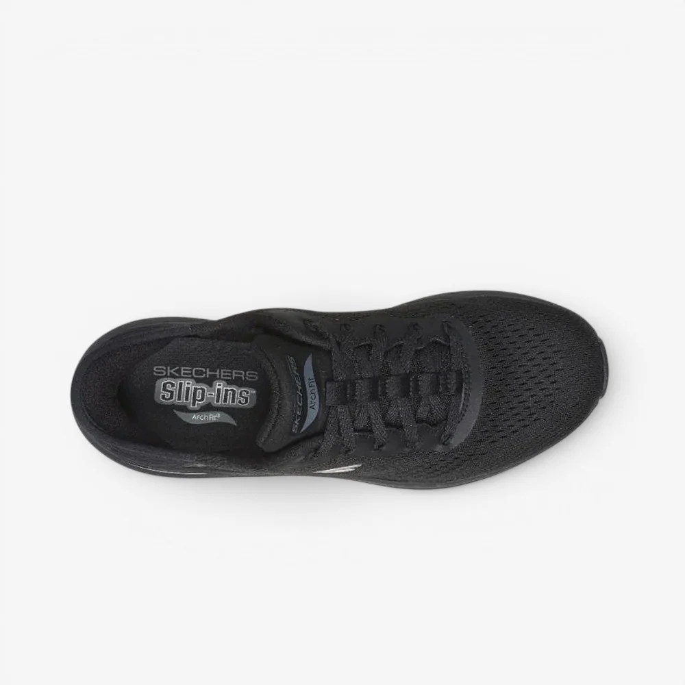 SKECHERS SLIP-INS ARCH FIT 2.0 WIDE FIT BLACK - Image 3