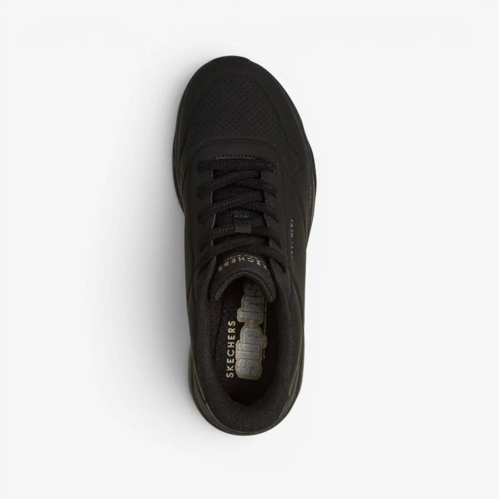 SKECHERS UNO GLIDE STEP ON AIR BLACK - Image 4