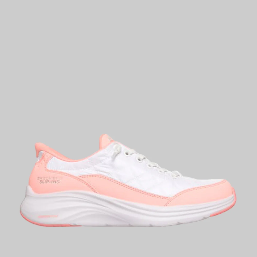 SKECHERS VAPOR FORM WHITE CORAL