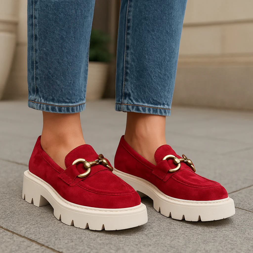 TAMARA LONDON PARGO RED SUEDE - Image 3