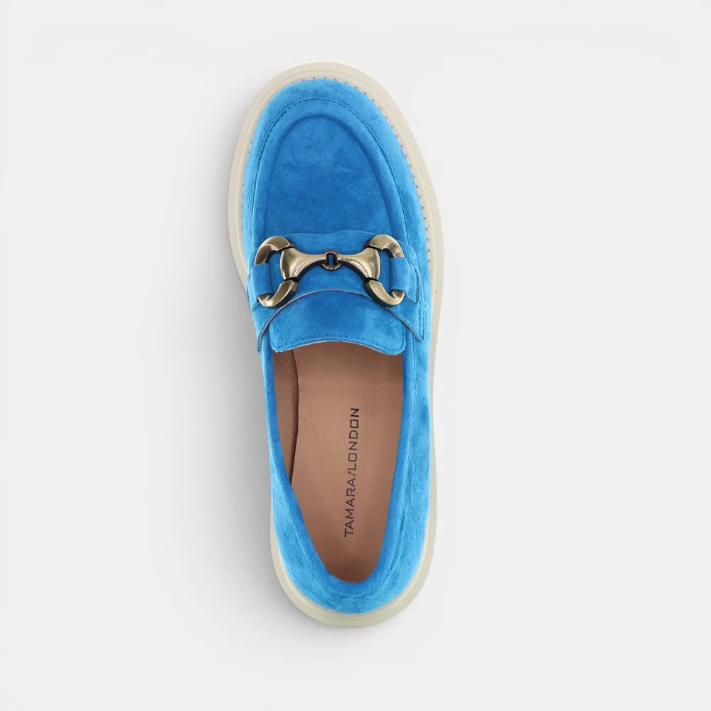 TAMARA LONDON PARGO TEAL SUEDE - Image 3