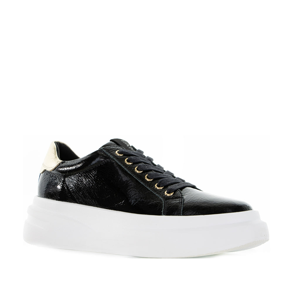 TAMARA LONDON BAILEY BLACK PAT GOLD - Image 3
