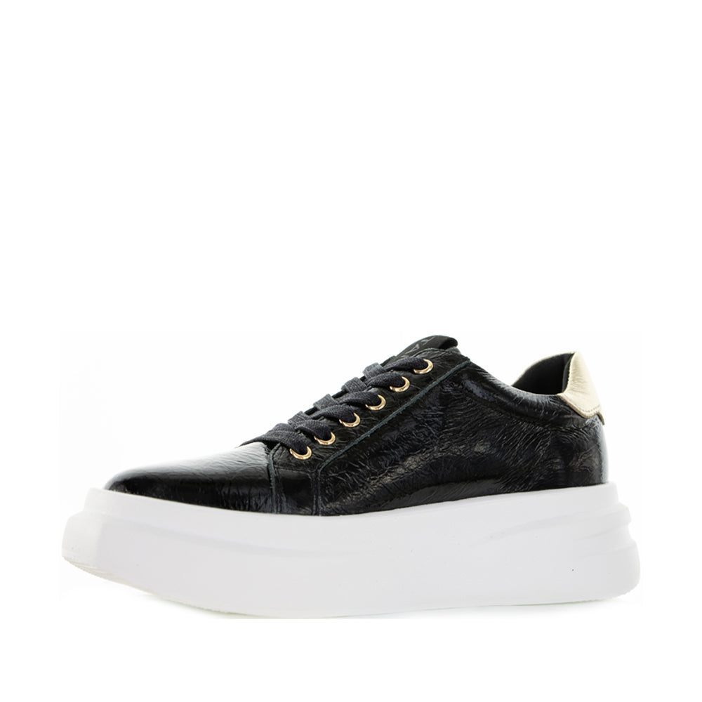 TAMARA LONDON BAILEY BLACK PAT GOLD - Image 4
