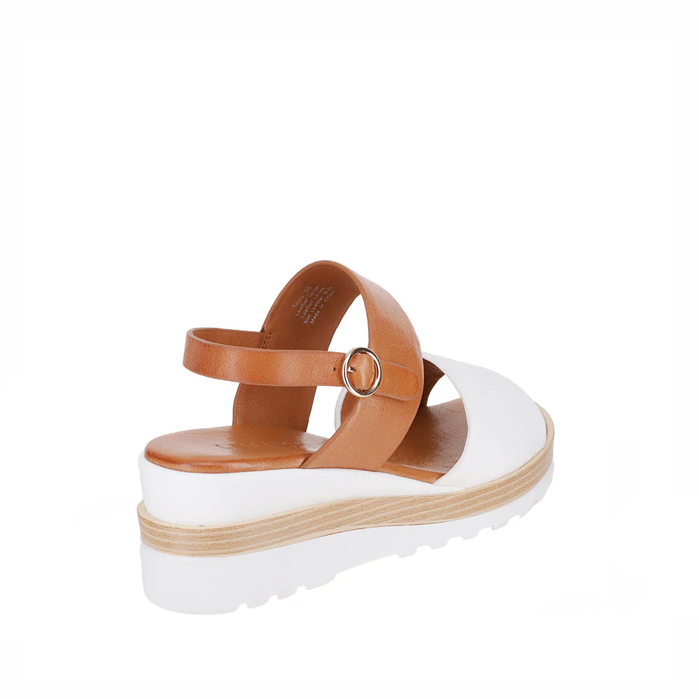 LE SANSA TESS WHITE TAN - Image 5