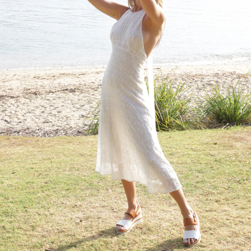 LE SANSA TESS WHITE TAN - Image 6