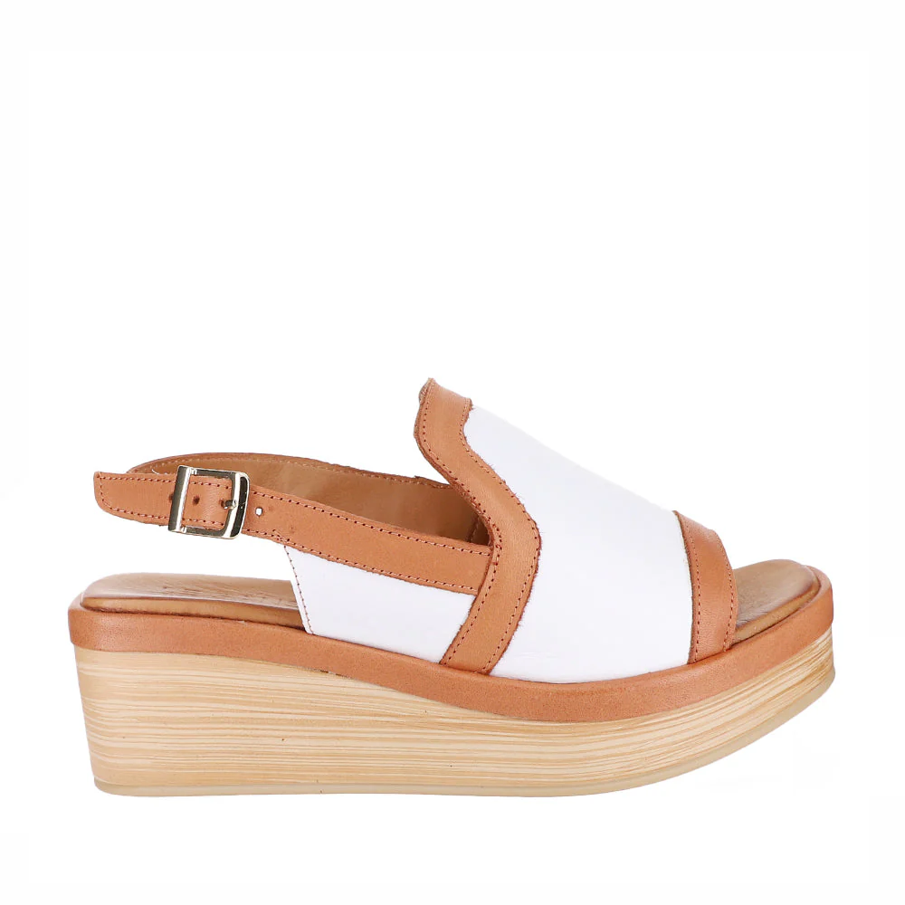 LE SANSA TROZAN WHITE TAN - Image 5