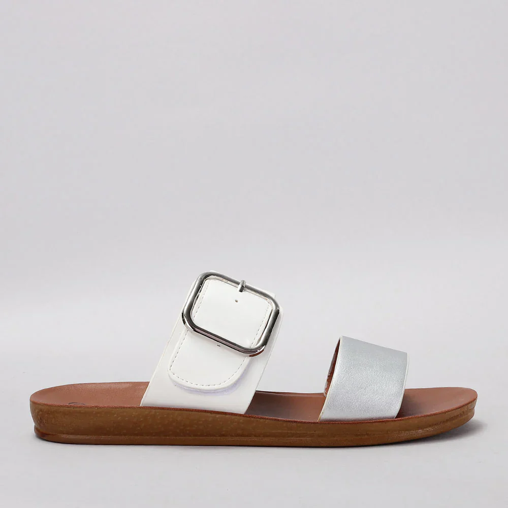 VS TREADS VELMA WHITE SILVER