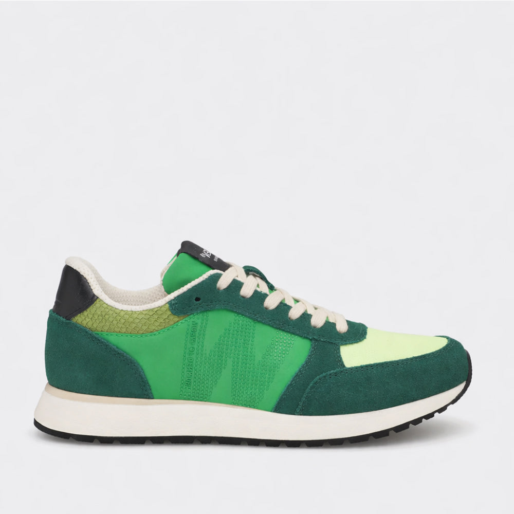 WODEN RONJA APPLE GREEN MULTI