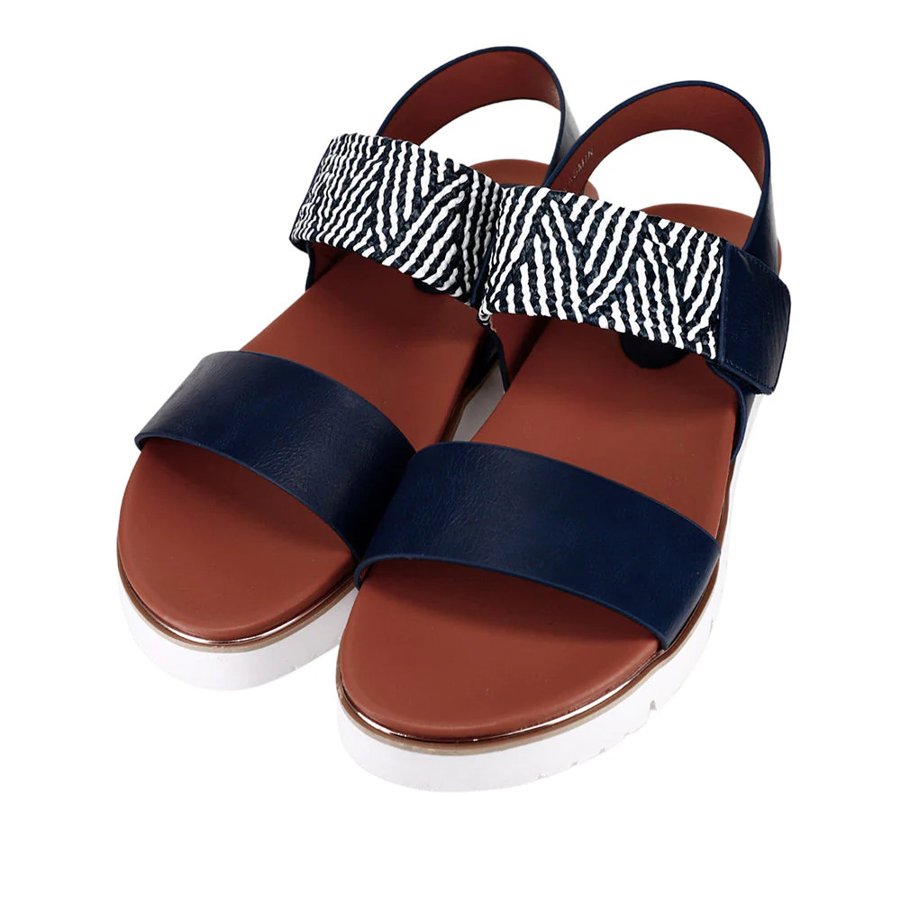Yasmin - Navy/White - Image 3