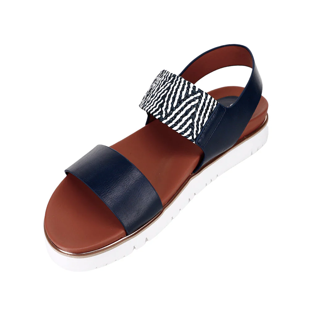 Yasmin - Navy/White - Image 4