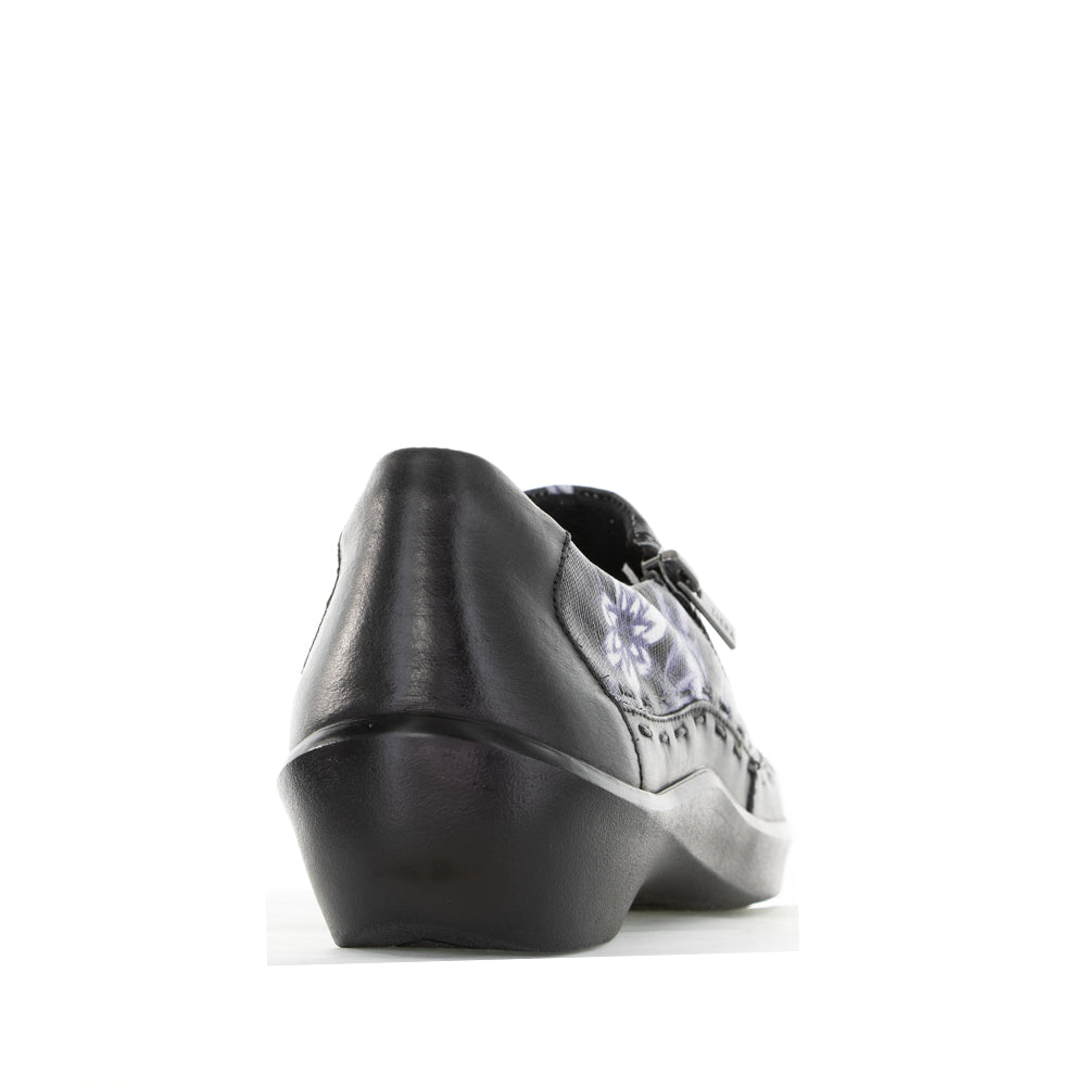 ZIERA ALAYANA BLACK FLOWER - Image 3