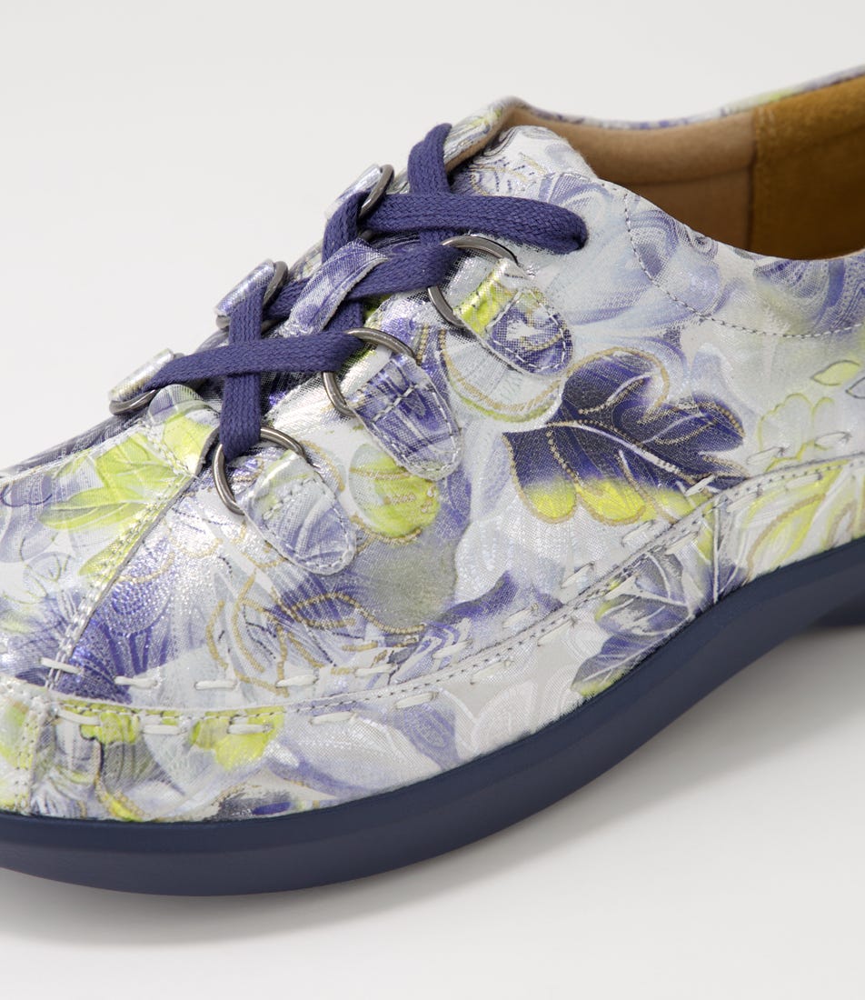 ZIERA ALLSORTS NAVY SILVER FLORAL - Image 3