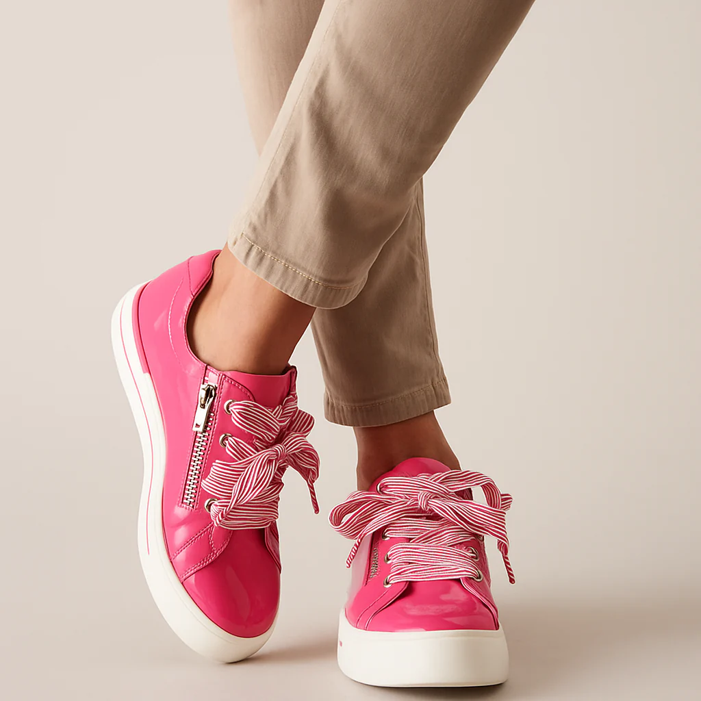 ZIERA AUDRY HOT PINK PATENT - Image 2