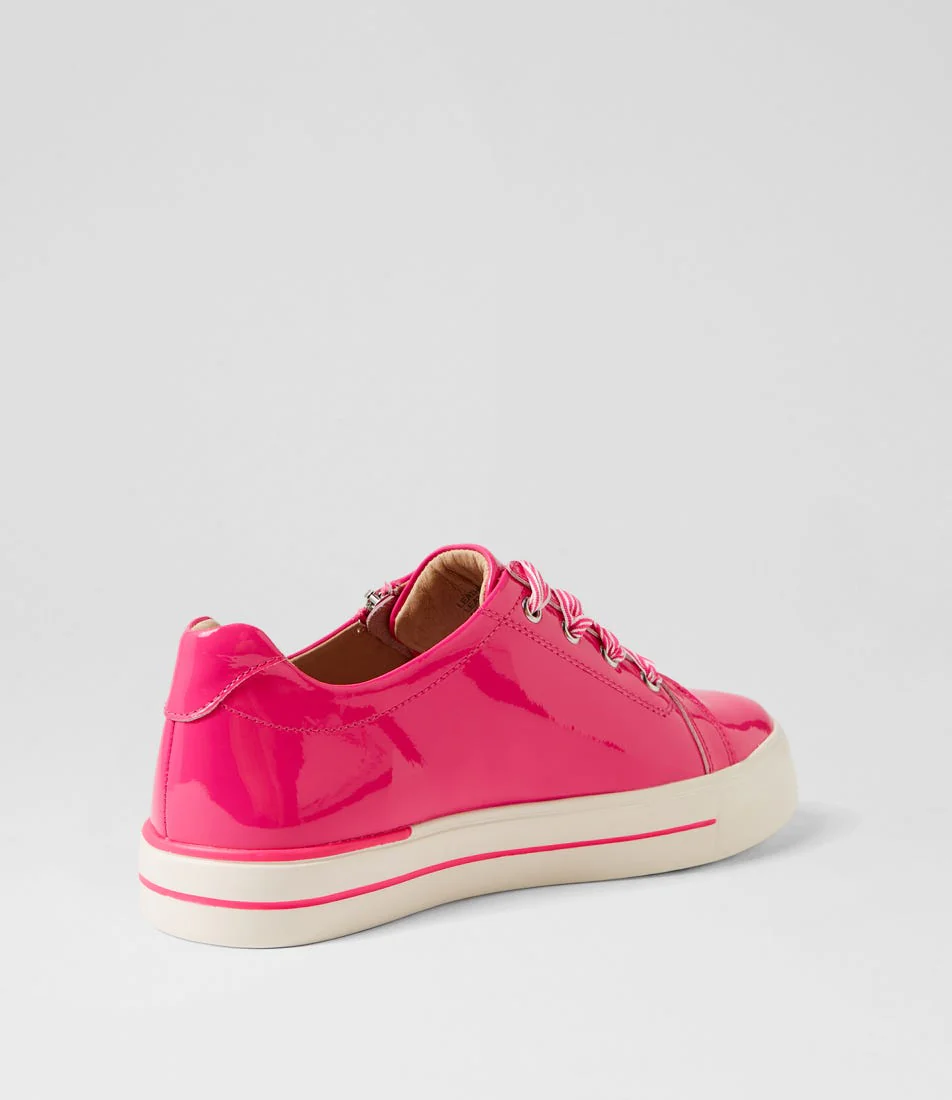 ZIERA AUDRY HOT PINK PATENT - Image 4