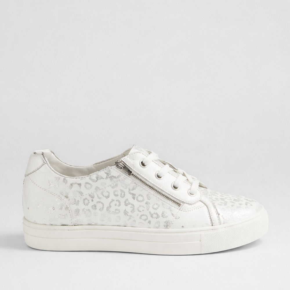 ZIERA AUDRY WHITE SILVER LEO