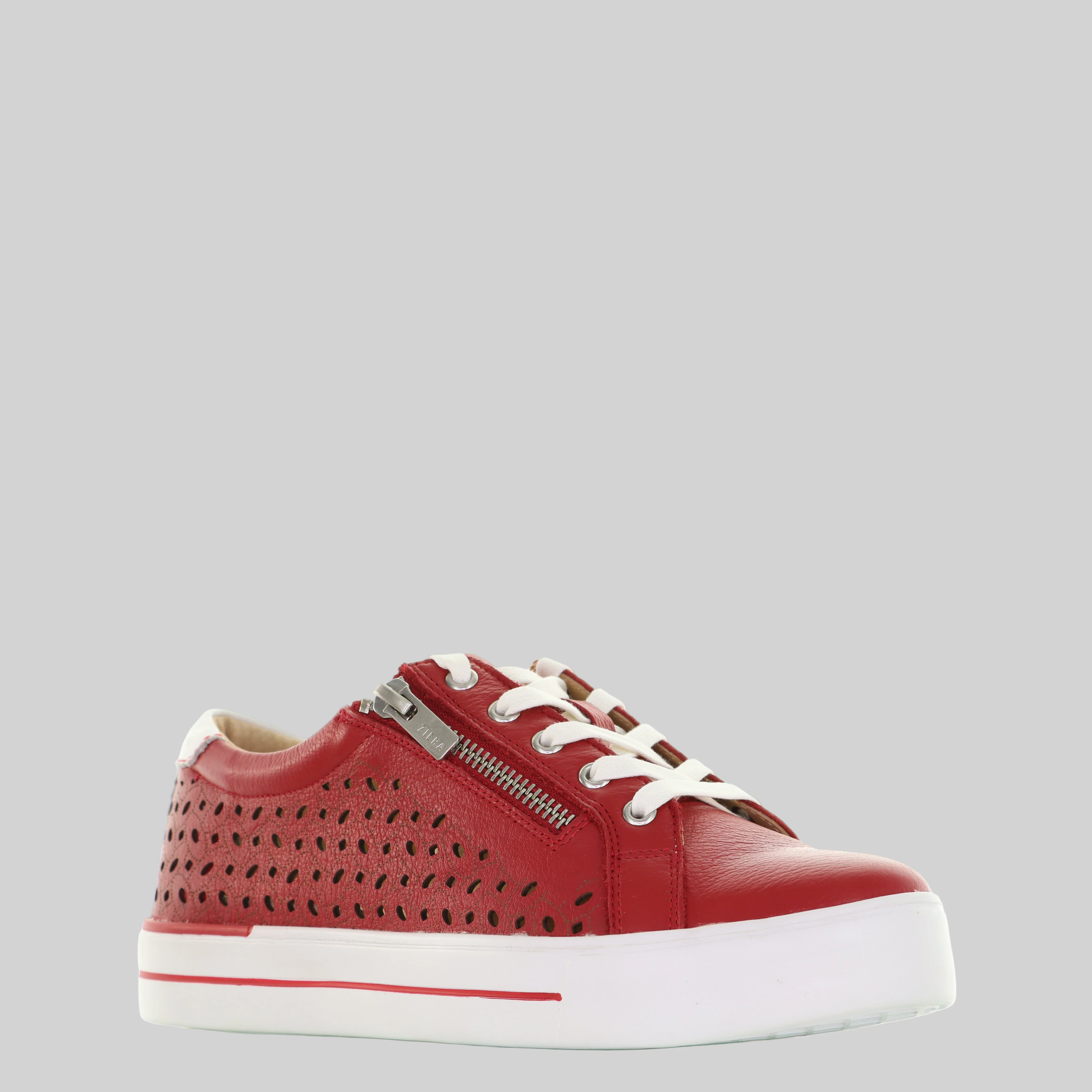 ZIERA AYLEEN DARK RED WHITE - Image 2