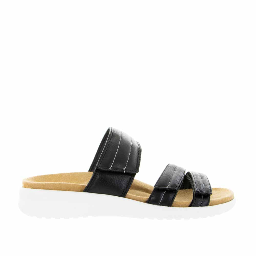 ZIERA BARBRA BLACK WHITE SOLE